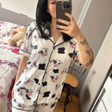 Pijama estampa vaquinha
