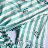 Pijama curto flor