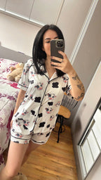 Pijama estampa vaquinha