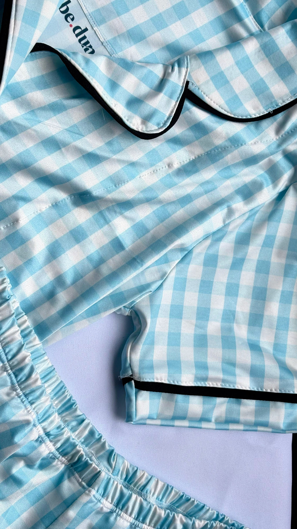 Pijama quadriculado