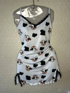 pijama vaquinha camisola