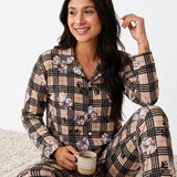 Conjunto de Pijama Estampado com Botões
