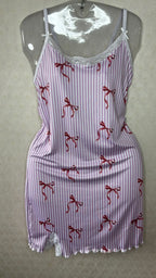 pijama lacinhos camisola