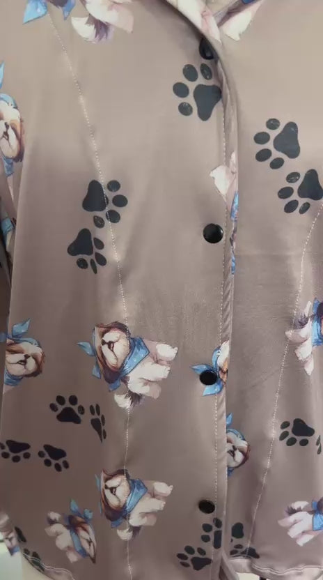 Pijama cachorrinho shitzu