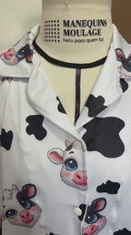 Pijama vaquinha termico