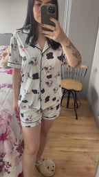 Pijama estampa vaquinha